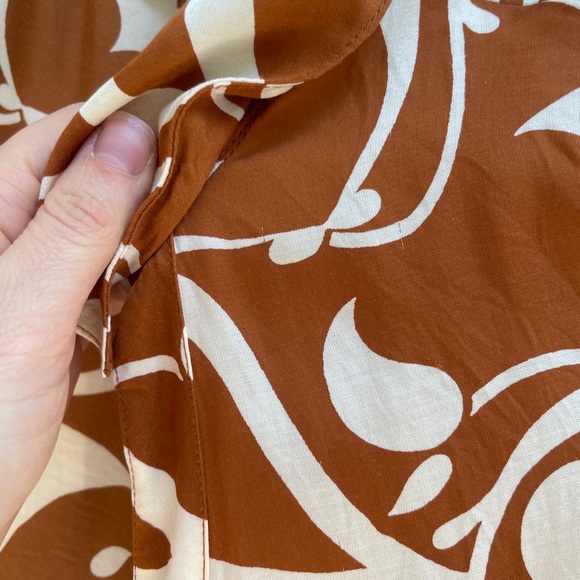 Urban Outfitters UO Renee Printed Button-Down Shirt mini Dress in XS extra small - Picture 8 of 9